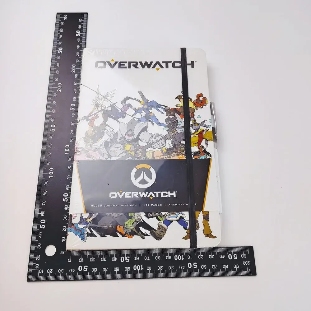Overwatch Hardcover Ruled Journal with Pen Gaming Edition